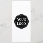 Gestroomlijnd, eigentijds, gepolijst en aanpasbaar menu (Voorkant)