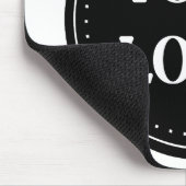 Gestroomlijnd, eigentijds, gepolijst en aanpasbaar muismat (Hoek)