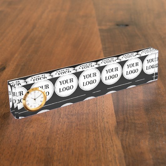 Gestroomlijnd, eigentijds, gepolijst en aanpasbaar naambordje (Zijkant)