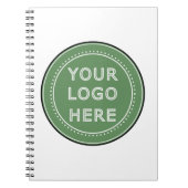 Gestroomlijnd, eigentijds, gepolijst en aanpasbaar notitieboek (Voorkant)