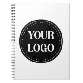 Gestroomlijnd, eigentijds, gepolijst en aanpasbaar notitieboek (Voorkant)