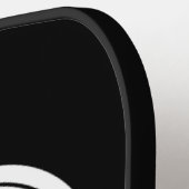 Gestroomlijnd, eigentijds, gepolijst en aanpasbaar pickleball paddle (Links Detail)