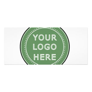 Gestroomlijnd, eigentijds, gepolijst en aanpasbaar reclamekaart