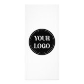 Gestroomlijnd, eigentijds, gepolijst en aanpasbaar reclamekaart (Voorkant)