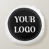 Gestroomlijnd, eigentijds, gepolijst en aanpasbaar rond kussen (Voorkant)