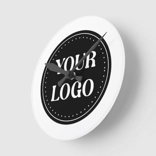 Gestroomlijnd, eigentijds, gepolijst en aanpasbaar ronde klok (Hoek)