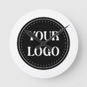 Gestroomlijnd, eigentijds, gepolijst en aanpasbaar ronde klok (Voorkant)