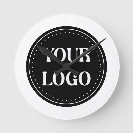 Gestroomlijnd, eigentijds, gepolijst en aanpasbaar ronde klok (Voorkant)