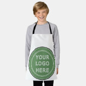 Gestroomlijnd, eigentijds, gepolijst en aanpasbaar schort (Gedragen)