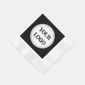 Gestroomlijnd, eigentijds, gepolijst en aanpasbaar servet (Hoek)