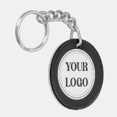 Gestroomlijnd, eigentijds, gepolijst en aanpasbaar sleutelhanger (Voorkant Links)