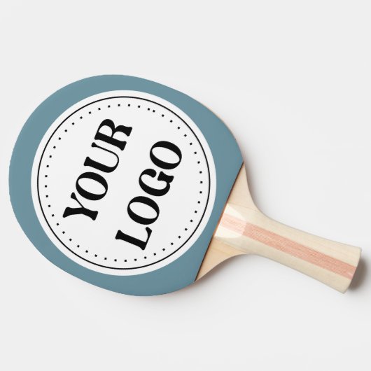 Gestroomlijnd, eigentijds, gepolijst en aanpasbaar tafeltennisbatje (Zijkant)