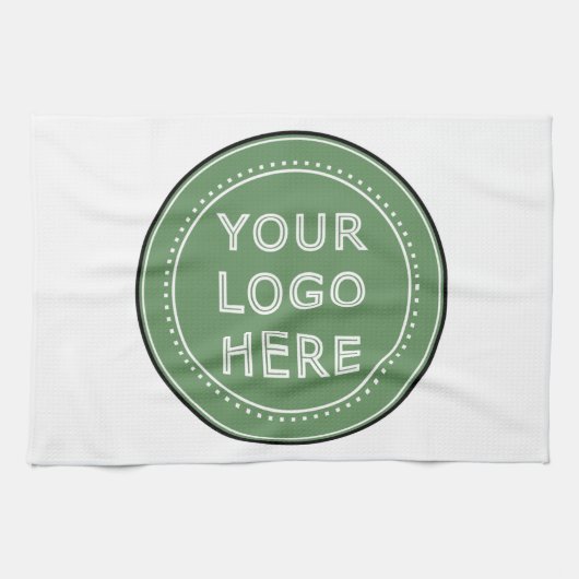 Gestroomlijnd, eigentijds, gepolijst en aanpasbaar theedoek (Horizontaal)