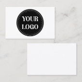 Gestroomlijnd, eigentijds, gepolijst en aanpasbaar visitekaartje (Voorkant / Achterkant)