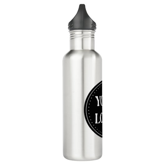 Gestroomlijnd, eigentijds, gepolijst en aanpasbaar waterfles  (Links)