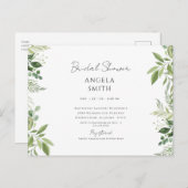 Gestroomlijnd en eenvoudig Vrijgezellenfeest met v Briefkaart (Voorkant / Achterkant)