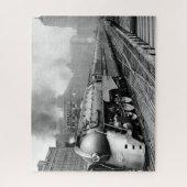 Gestroomlijnde 20e eeuw Limited Train c 1938 Legpuzzel (Verticaal)