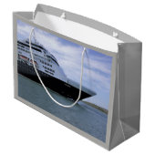 Gestroomlijnde, aangepaste verzenddoos groot cadeauzakje (Achterkant Gekanteld)