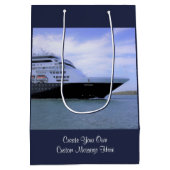 Gestroomlijnde, aangepaste verzenddoos medium cadeauzakje (Achterkant)