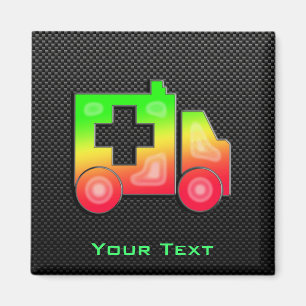 Gestroomlijnde ambulance magneet