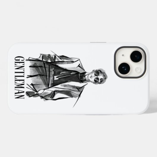 Gestroomlijnde bepantsering – Premium iPhone CoviP Case-Mate iPhone Case (Achterkant (horizontaal))