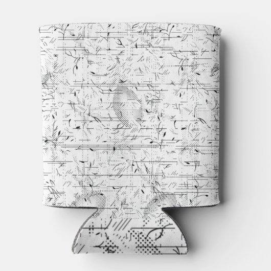 Gestroomlijnde geldhouder op maat blikjeskoeler (Achterkant)