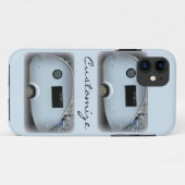 Gestroomlijnde trappenaanhangwagen met zigeunercar Case-Mate iPhone case (Achterkant (horizontaal))