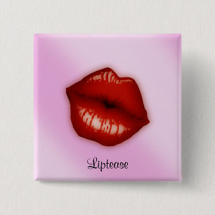 Gestroomt Collectie Vierkante Button 5,1 Cm