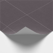 Gestructureerd donkerbruin cadeaupapier (Hoek)