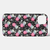 Gestructureerd Driehoekig Ananaspatroon Case-Mate iPhone Case (Achterkant (horizontaal))