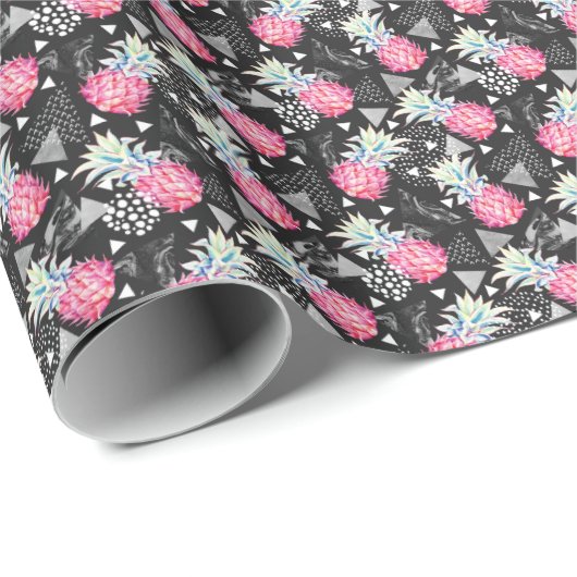 Gestructureerd driehoekspaneel cadeaupapier (Rol Hoek)