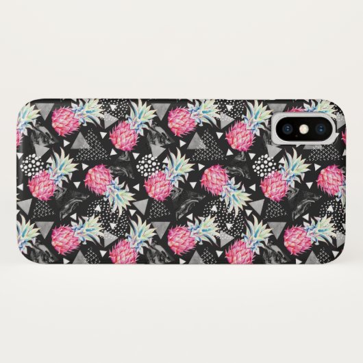 Gestructureerd driehoekspaneel Case-Mate iPhone case (Achterkant (horizontaal))