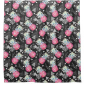 Gestructureerd driehoekspaneel douchegordijn (Voorkant)