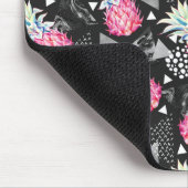 Gestructureerd driehoekspaneel muismat (Hoek)