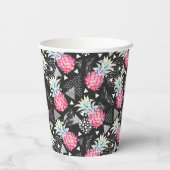 Gestructureerd driehoekspaneel papieren bekers (Achterkant)