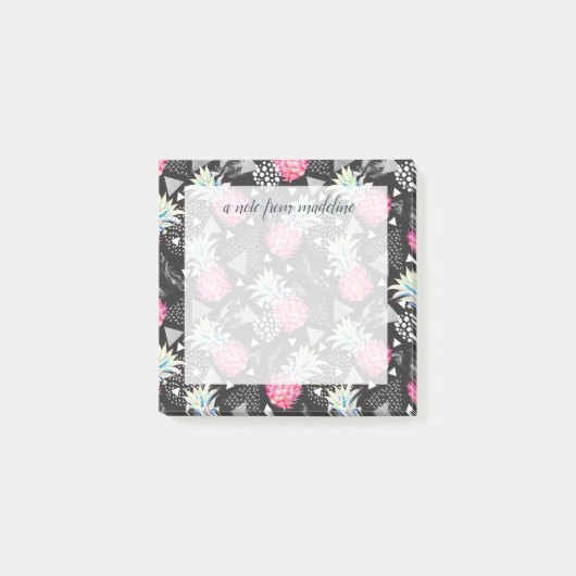 Gestructureerd driehoekspaneel post-it® notes (Voorkant)