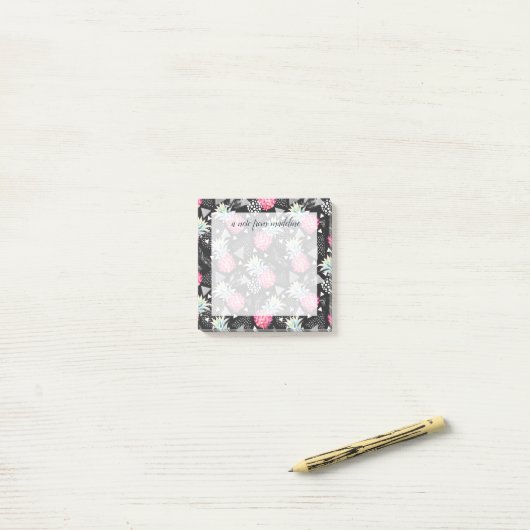 Gestructureerd driehoekspaneel post-it® notes (Op bureau)