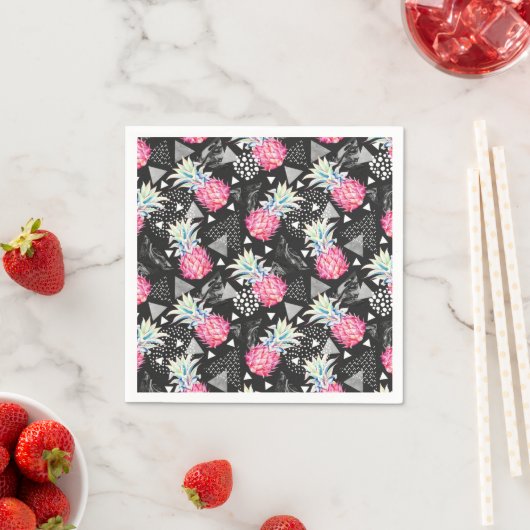 Gestructureerd driehoekspaneel servet (Insitu)