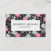 Gestructureerd driehoekspaneel visitekaartje (Voorkant)