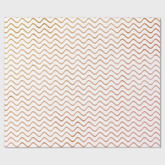gestructureerd golfpatroon cadeaupapier (Vlak)