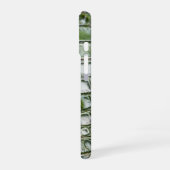 Gestructureerd groen krokodillenleer iPhone 16 hoesje (Linkerkant)