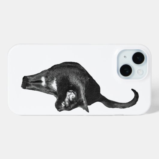 Gestructureerd katdetail Case-Mate iPhone case (Achterkant (horizontaal))