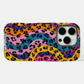Gestructureerd Oerwoud: wervelende luipaardprint Case-Mate iPhone Case (Achterkant (horizontaal))
