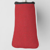 Gestructureerd Red Golf Head Hoesje () Golfheadcover (Draai 90)