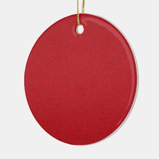 Gestructureerd rood aangepast Ornament (Links)