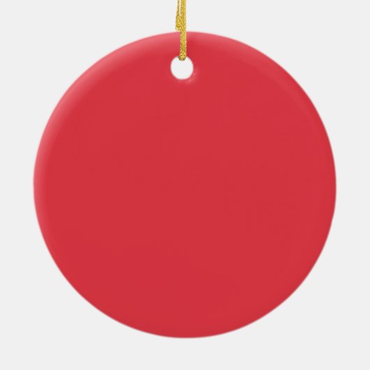 Gestructureerd rood aangepast Ornament (Achterkant)