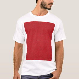 Gestructureerd rood blok Custom Shirt -