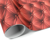 Gestructureerd rood leer: gedetailleerd materiaal  cadeaupapier (Rol Hoek)