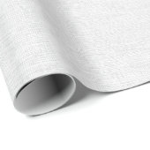 Gestructureerd Wit Cadeaupapier (Rol Hoek)