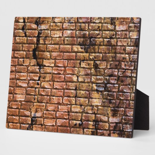 Gestructureerde Aged Brick Wall gestructureerd Fotoplaat (Zijkant)